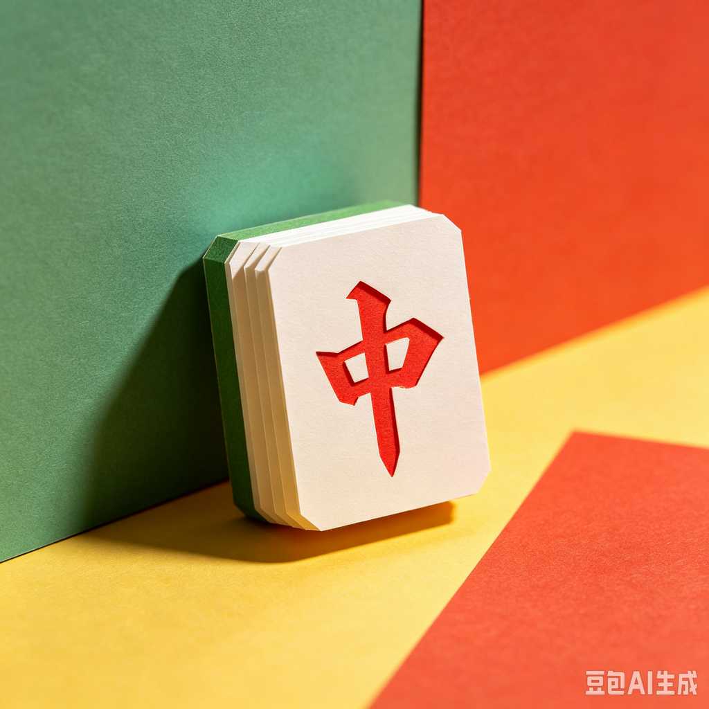thickened mahjong tiles