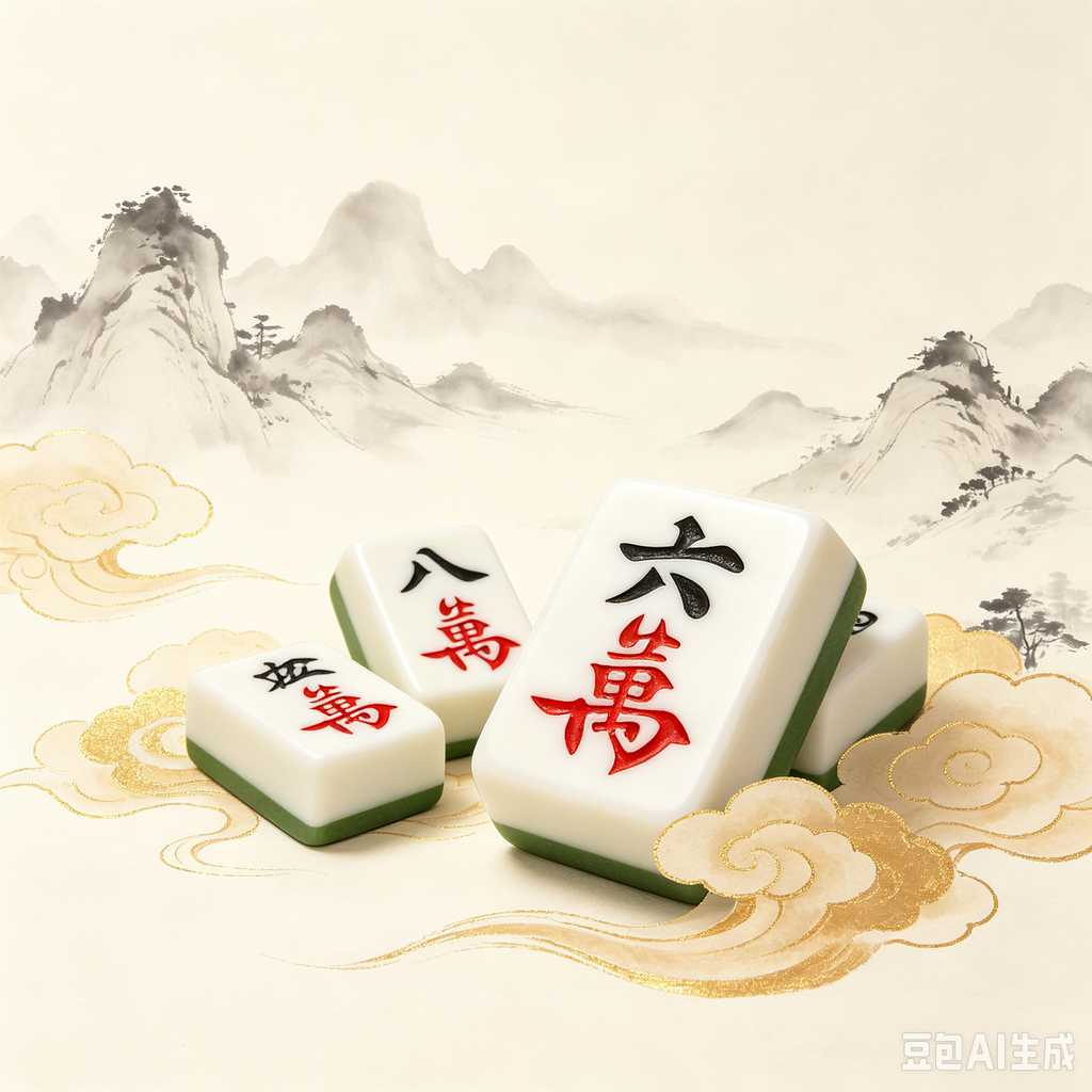 clean text mahjong tiles